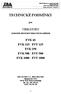 TECHNICKÉ PODMÍNKY. pro VIBRÁTORY (POHONNÉ JEDNOTKY VIBRAČNÍCH ZAŘÍZENÍ) EVK 63 EVK 125 - EVU 125 EVK 250 EVK 500 - EVU 500 EVK 1000 - EVU 1000