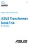 ASUS Transformer Book Trio E-příručka