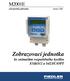 M2001E. uživatelská příručka verze 1.02. Zobrazovací jednotka ke snímačům rozpuštěného kyslíku ESKO12 a S423/C/OPT