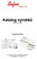 Katalog výrobků Platnost od 1.1.2014