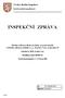 INSPEKČNÍ ZPRÁVA. Střední odborná škola obchodu, provozu hotelů a Střední odborné učiliště s.r.o., Karlovy Vary, Zahradní 23