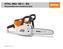 STIHL MSA 160 C - BQ Akumulátorová motorová pila. ANDREAS STIHL, spol. s r.o.