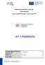 ICT V PODNICÍCH. Ministerstvo průmyslu a obchodu České republiky. Sekce strukturálních fondů Řídicí orgán OPPI