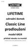 LIFETIME. Classic Line prodloužení