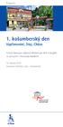 1. košumberský den. Vzpřimování, Stoj, Chůze. Program. Pořádá Hamzova odborná léčebna pro děti a dospělé ve spolupráci s Aesculap Akademií