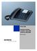 HiPath 1200. Analogové telefony s impulsní volbou IWV s tónovou volbou MFV. Návod k použití