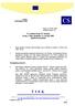 VI. Smíšená Rada EU-Mexiko Praha, Česká republika, 14. května 2009 Společné komuniké