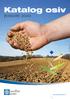 Katalog osiv. Podzim 2010. www.soufflet-agro.cz