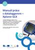 Manuál práce s dataloggerem Xplorer GLX