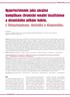 Hyperfosfatemie jako záva ná komplikace chronické renální insuficience a chronického selhání ledvin. I. Etiopatogeneze, dùsledky a diagnostika.