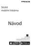 Stickit mobilní tiskárna. Návod. The N-Mark is a trademark or registered trademark of NFC Forum, Inc. in the United States and in other countries