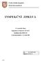 INSPEKČNÍ ZPRÁVA. 12. mateřská škola. Jungmannova 91, Příbram III., PSČ 261 01. Identifikátor školy: 600 054 110