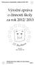 Výroční zpráva o činnosti školy za rok 2012/ 2013