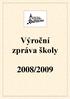 Výroční zpráva školy 2008/2009