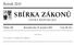 SBÍRKA ZÁKONŮ. Ročník 2015 ČESKÁ REPUBLIKA. Částka 169 Rozeslána dne 31. prosince 2015 Cena Kč 151, O B S A H :