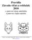 Pravidla Závodu vlčat a světlušek 2010 o putovní totem náčelníka a putovní vlajku náčelní