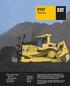 D10T. Pásový dozer. Motor Caterpillar C27 ACERT