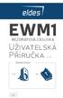 EWM1. BEZDRÁTOVÁ ZÁSUVKA Uživatelská. Obsah balení. 1 x 1 x