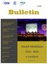 Bulletin. VALNÁ HROMADA FIDIC 2009 v Londýně 3/2009. více na str. 2 a 3. Konference a valná hromada FIDIC 2009 v Londýně Ing. Martin Zuštík str.