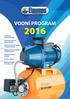 ELPUMPS VODNÍ PROGRAM 2016