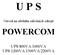 U P S POWERCOM UPS 800VA/1000VA UPS 1200VA/1500VA/2200VA. Návod na obsluhu záložních zdrojů