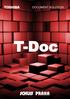 DOCUMENT SOLUTION. T-Doc