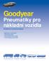 Goodyear. Pneumatiky pro nákladní vozidla. Produktový a technický katalog