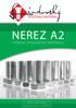 NEREZ A2 KATALOG SPOJOVACÍHO MATERIÁLU