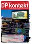 DP kont@kt. Kinobus: zkouška ohněm i vodou. Dvořák řidičem tramvaje. září 2008 / ročník 13 / zdarma číslo 9/ 2008