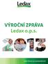 Výroční zpráva Ledax o.p.s.