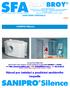Návod pro instalaci a používání sanitárního čerpadla