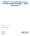 ZPRÁVA O HLUKOVÉ SITUACI NA LETIŠTI PRAHA / RUZYNĚ ZA ROKY 2010 A 2011 PŘEDKLÁDÁ: LETIŠTĚ PRAHA, A. S. OJ ŽIVOTNÍ PROSTŘEDÍ