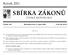 SBIІRKA ZAІ KONUр. RocьnДІk 2001. Cь ESKAІ REPUBLIKA. Cь aіstka 105 RozeslaІna dne 3. srpna 2001 Cena Kcь 25,10 OBSAH: