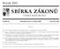 SBIآRKA ZAآ KONUت. Rocدn آk 2002 Cد ESKAآ REPUBLIKA. Cد aآstka 61 Rozeslaآna dne 17. dubna 2002 Cena Kcد 44,30 OBSAH: