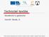 Technické textilie. Stavebnictví a geotextilie. Vytvořil: Novák, O.