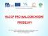 HACCP PRO MALOOBCHODNÍ PRODEJNY