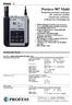 Portavo 907 Multi Komplexní přenosný analyzátor ph, vodivosti a kyslíku s intuitivním ovládáním, USB portem a Dataloggerem
