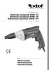 Elektrický šroubovák 600W / CZ Elektrický skrutkovač 600W / SK Elektromos csavarhúzó 600W / HU Návod k použití Návod na použitie Használati utasítás
