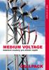 KATALOG VN 2015. MEDIUM VOLTAGE kabelové soubory pro střední napětí