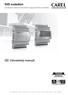 Uživatelský manuál. EVD evolution. Ovladač elektronického expanzního ventilu. Integrated Control Solutions & Energy Savings