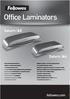 Office Laminators. fellowes.com