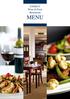 ENERGY Wine & Pasta Restaurant MENU