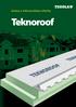 izolace a mikroventilace střechy Teknoroof