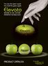 You see the green apple You smell the green apple. Elevato AROMA UV GEL SYSTEM PATENTED TECHNOLOGY PRODUCT CATALOG. Discovered by