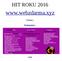 HIT ROKU 2016. www.webzdarma.xyz. Zdarma : Hosting plán : TOP