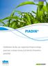 PIADIN. Stabilizátor dusíku pro organická hnojiva snižuje pracnost, zvyšuje výnosy a je šetrný k životnímu prostředí INHIBITOR NITRIFIKACE