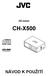 CD měnič CH-X500 CH-X500 COMPACT DISC CHANGER 12ÐDISC NÁVOD K POUŽITÍ