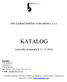 Petr Zapletal hudební vydavatelství, s.r.o. KATALOG. notového materiálu k 11. 6. 2016