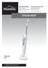 STEAM MOP HOME APPLIANCES. Gebruiksaanwijzing User manual Gebrauchsanweisung Mode d emploi CSM5763M 07/10