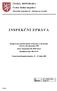 ČESKÁ REPUBLIKA Česká školní inspekce. Jihočeský inspektorát - oblastní pracoviště INSPEKČNÍ ZPRÁVA